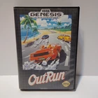 OutRun (1991) Sega Genesis - Tested - Authentic - Complete In Box