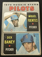 1970 Topps #88 Pilots 1970 Rookie Stars (Miguel Fuentes / Dick Baney)