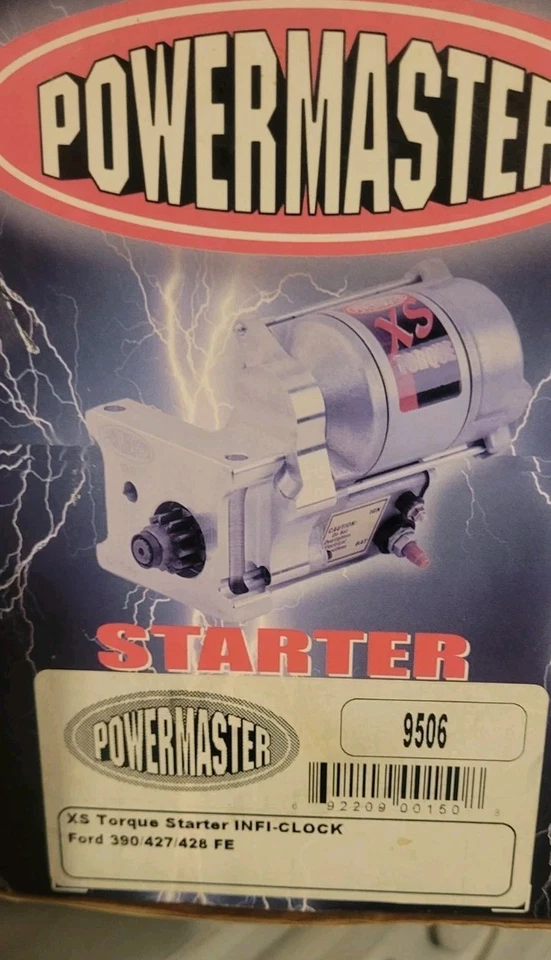 Powermaster 9506 Ford FE Starter for 390/427/428 New in Box - Image 2 of 4