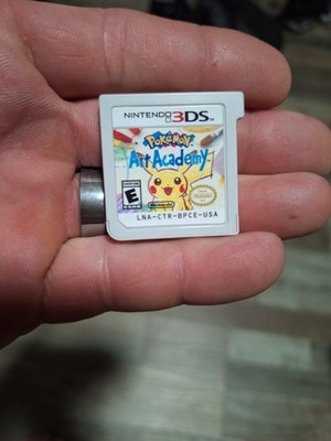 Pokemon Art Academy (Nintendo 3DS, 2014) Cartridge Game Only, authentic, Tested 