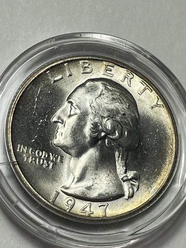 1947-S Washington Quarter  90% Silver BU