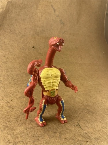 Masters of the Universe RATTLOR Red Neck Variant Complete Vintage 1986 He-Man