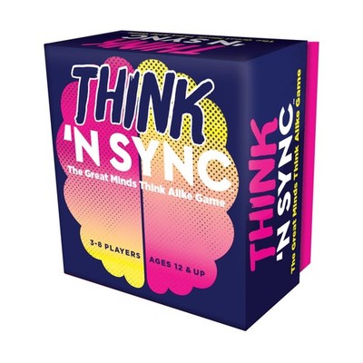 Gamewright Cardgame Think 'N Sync (2017 Ed) Box EX/NM