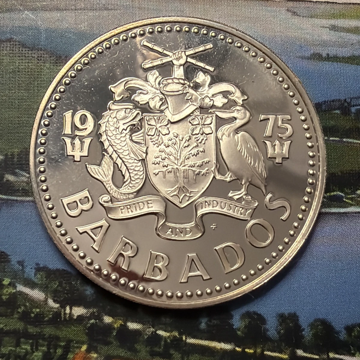Silver 1975 Barbadian Coins for sale | eBay
