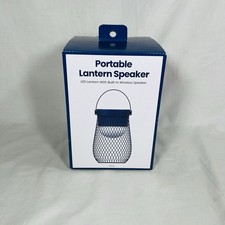 Portable Lantern Speaker-wireless speaker. LED light. Brand New in Box. Blue