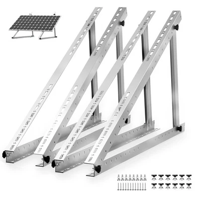 GLIESE Solarmodul Halterung Wandhalterung 114CM Balkonkraftwerk Halterung Aufständerung