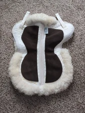 Beval Sheepskin Half Pad English Saddle Pad