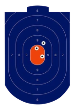 Birchwood Casey 35714 Dirty Bird Silhouette Target Tagboard 12" x 18" 100 Per