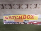 Matchbox Tin Metal Sign Vintage Matchbox Cars & Trucks 4"x 15 1/2 " (New)