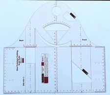 1:1 Fashion Design Ruler for Women Blouse Cloth Design School Student Teching...