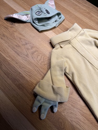 Star Wars Kostüm Grogu Yoda Kind Toddler 2 - 3 Jahre Ca. 92 98 104 Karneval - Bild 2 von 6
