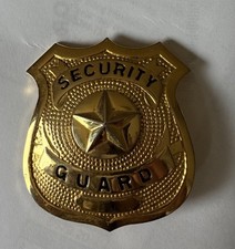 Security Guard Badges 1904