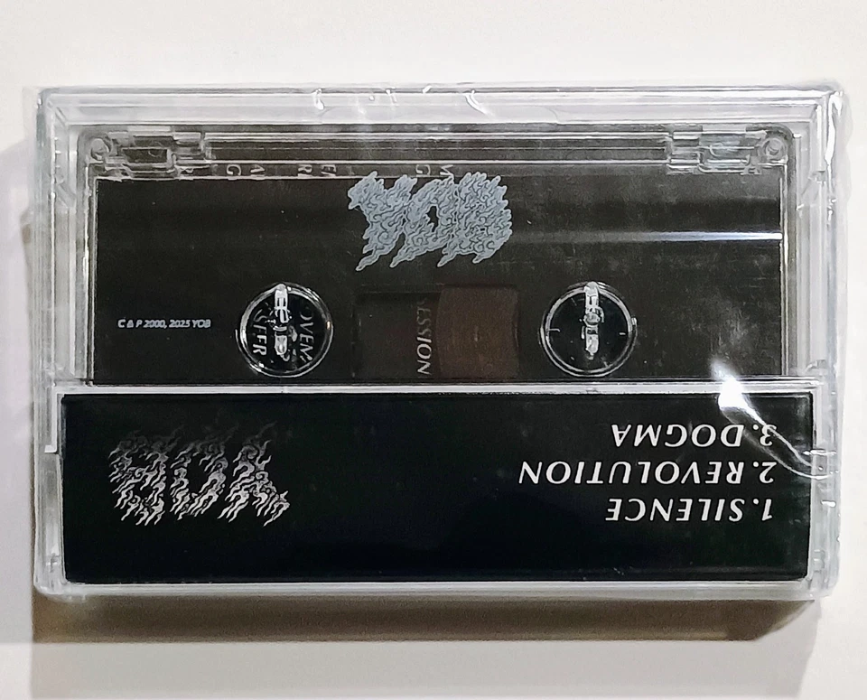YOB Demo Cassette Limited Edition Clear Shell White Print Sealed NEW - Image 3 of 4