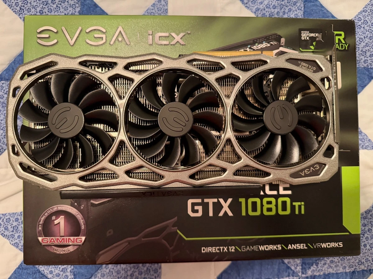 EVGA NVIDIA GeForce GTX 1080 Ti Computer Graphics Cards for PCI