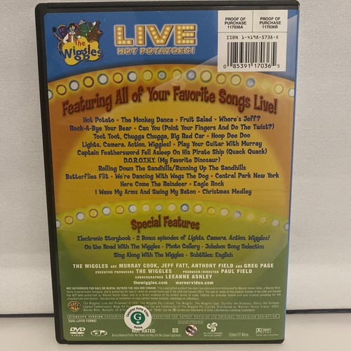 The Wiggles Live Hot Potatoes! & The Wiggles Light’s Camera Action! (DVD, 2007) - Picture 3 of 7