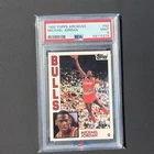 1992-93 Topps Archives Michael Jordan #52 Bulls PSA 9 Graded Clean Card!!