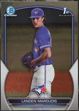 2023 Bowman Draft #BDC-138 Landen Maroudis Chrome Baseball EX