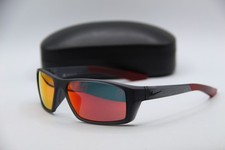 NEW NIKE BRAZEN SHADOW M CT8226 021 GREY RED AUTHENTIC FRAMES SUNGLASSES 59-16
