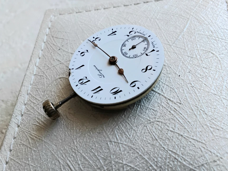 Movimiento reloj Longines antiguo suizo para piezas, cal. 11.87, funcionando Foto 3 de 4