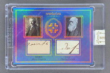 2025 Eternal Revelation Albert Einstein Charles Darwin Dual History Relics /75