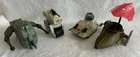 Vintage Star Wars MINI RIGS and ROTJ Endor Forest Ranger & Desert Sand Skiff Lot