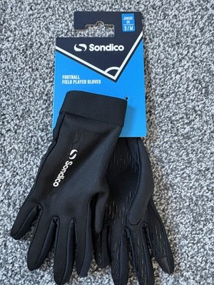 Sondico Unisex Fußball SPIELFELD / SPIELER Handschuhe GRÖSSE ERWACHSENE S/M