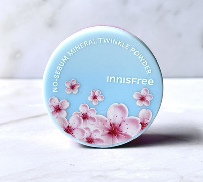[US SELLER] innisFree Cherry Blossom No Sebum Mineral Twinkle Powder Limited 5g