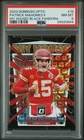 2023 PANINI DONRUSS OPTIC MY HOUSE! BLACK PANDORA PATRICK MAHOMES II 12/25 PSA 8