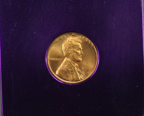 1947-D 1c NGC MS66 RD Lincoln Wheat Cent Unc Trader Bea Purple Core Slab Coin