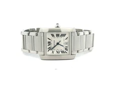 Cartier Tank Francaise 28mm Automatic Stainless Steel Watch Ref. 2302 w/ Box