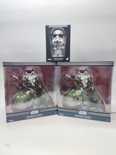Hot Toys Cosbaby Star Wars Stormtrooper and Dewback x 2 Stormtrooper x 2 New