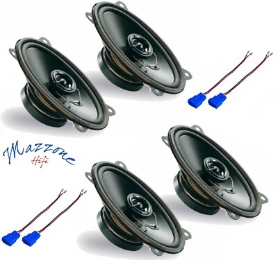 PHONOCAR 66021 KIT 4 OVAL SPEAKERS NISSAN TERRANO >1992 FRONT/POSTER SPEAKERS