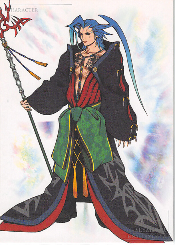 Final Fantasy Art Museum Trading Card S-35 Seymour (10 / X