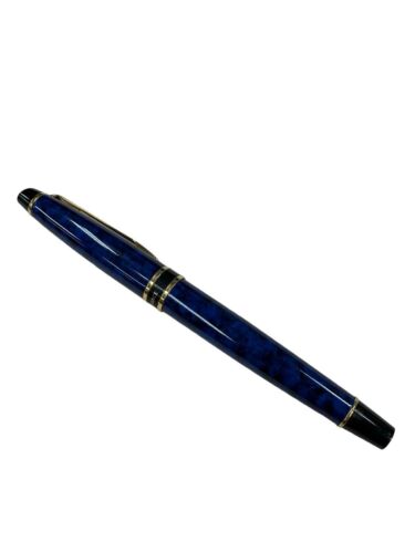 WATERMAN fountain pen expert nib F blue marble - Picture 1 of 4
