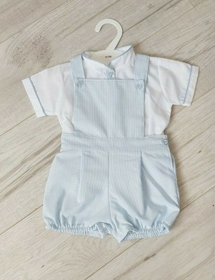 baby boy dungaree set