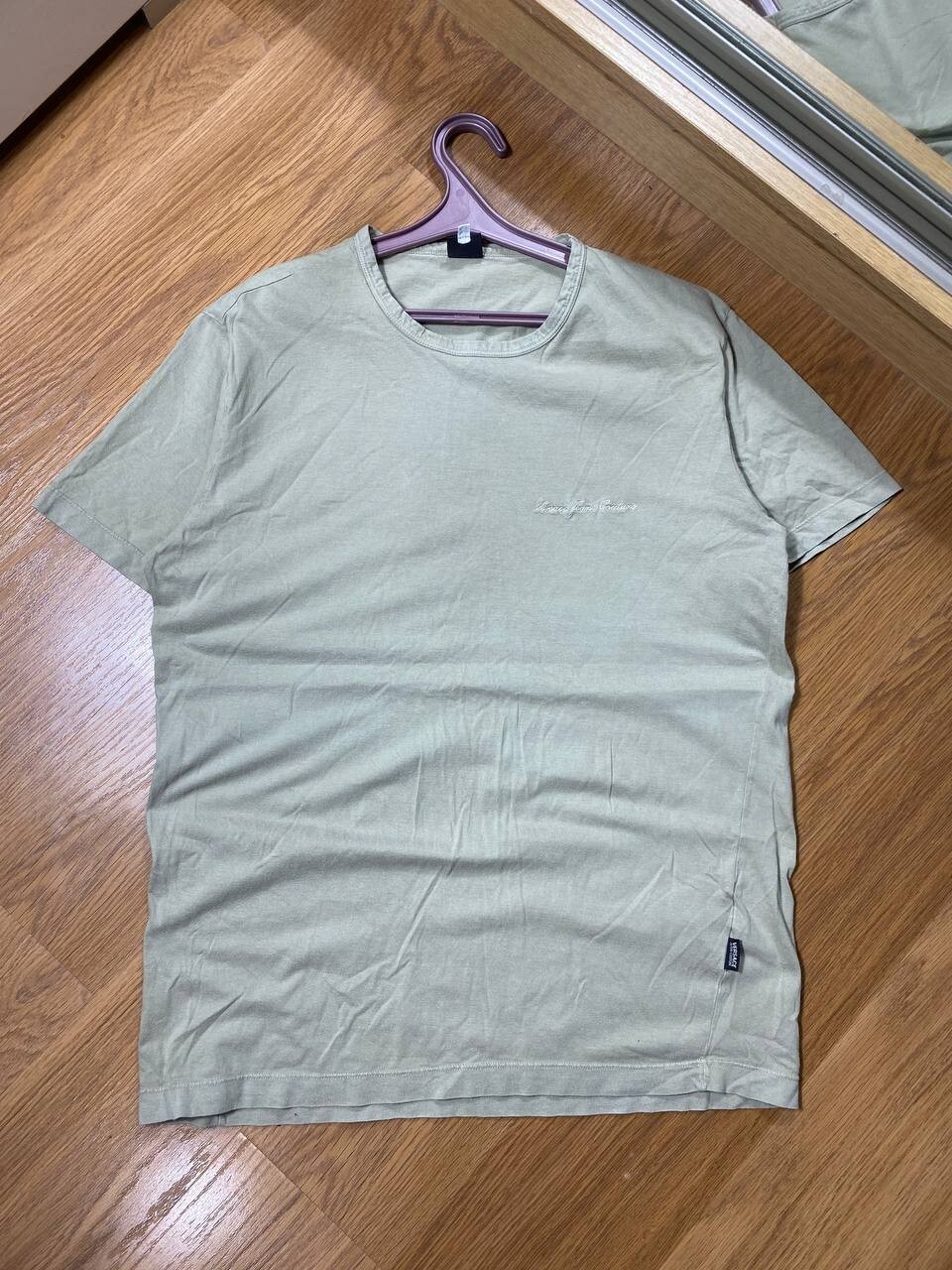 Vintage Versace Jeans Couture Logo Cotton T-Shirt in Large Size