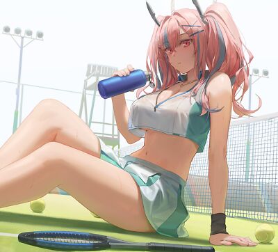 Anime Girls Digital Art Artwork 2D Portrait  Gaming Mat Desk 45110