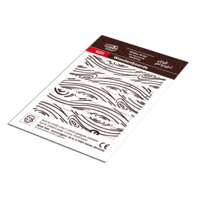 Woodenboards   STICKER fit for building blocks tiles /5211