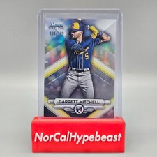 2023 Bowman Sterling Baseball Garrett Mitchell RC BSR-14 Base Refractor /199