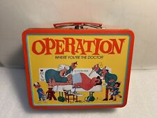 OPERATION BOARD GAME WHERE YOU'RE THE DOCTOR Collectible Retro lunchbox.