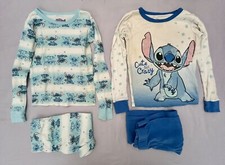 Girls Disney Stitch Pajama Set Size 10