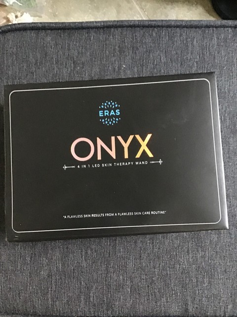 Eras Onyx Photon Skin Care Therapy Wand 4 In 1 Led Light Ultrasonic Ff13b For Sale Online Ebay