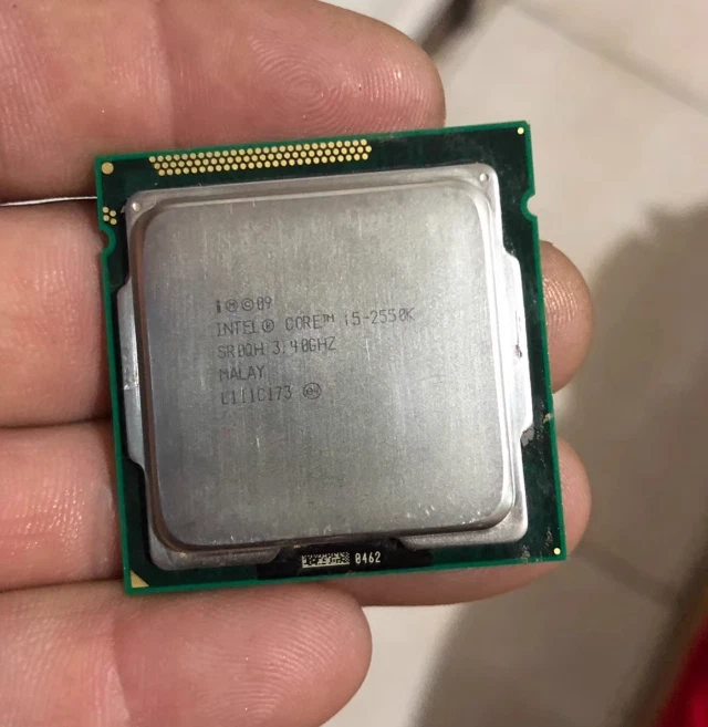 Procesador CPU de escritorio Intel Core i5-2550K 3,4 GHz 4 núcleos 6 MB LGA1155 95 W SR0QH Foto 4 de 4