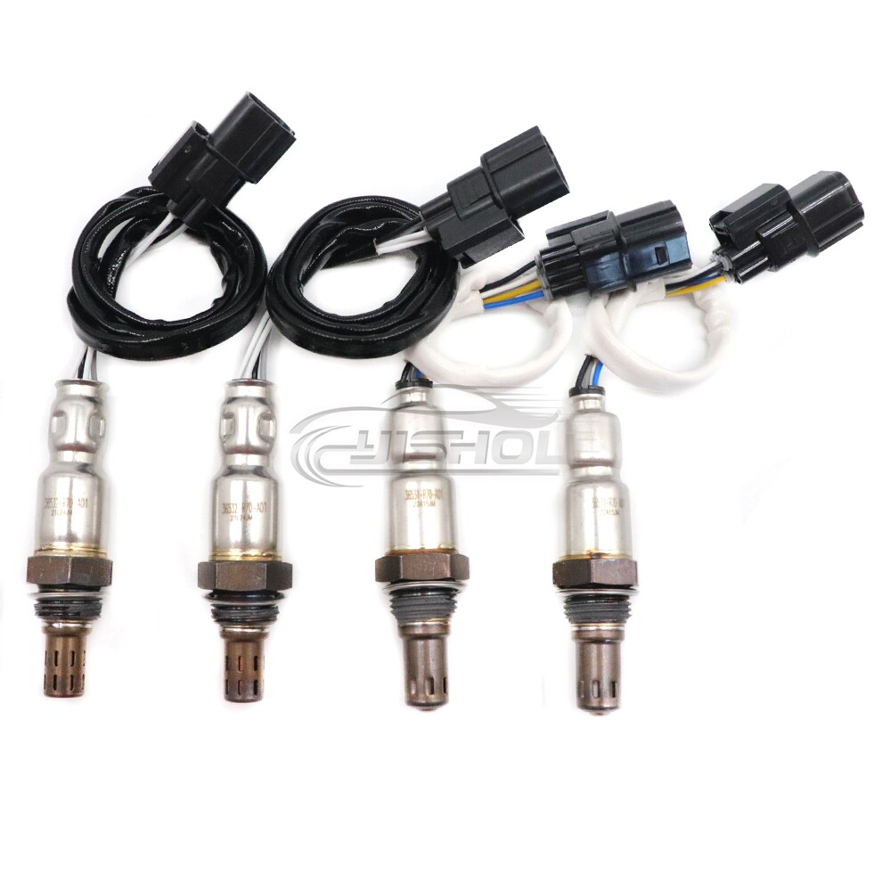 4pcs Oxygen Sensor Up+Downstream For Honda Accord Odyssey Pilot