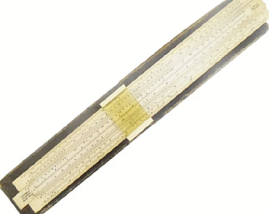 UNIQUE UNIVERSAL slide ruler Made in England Unique 1 In box