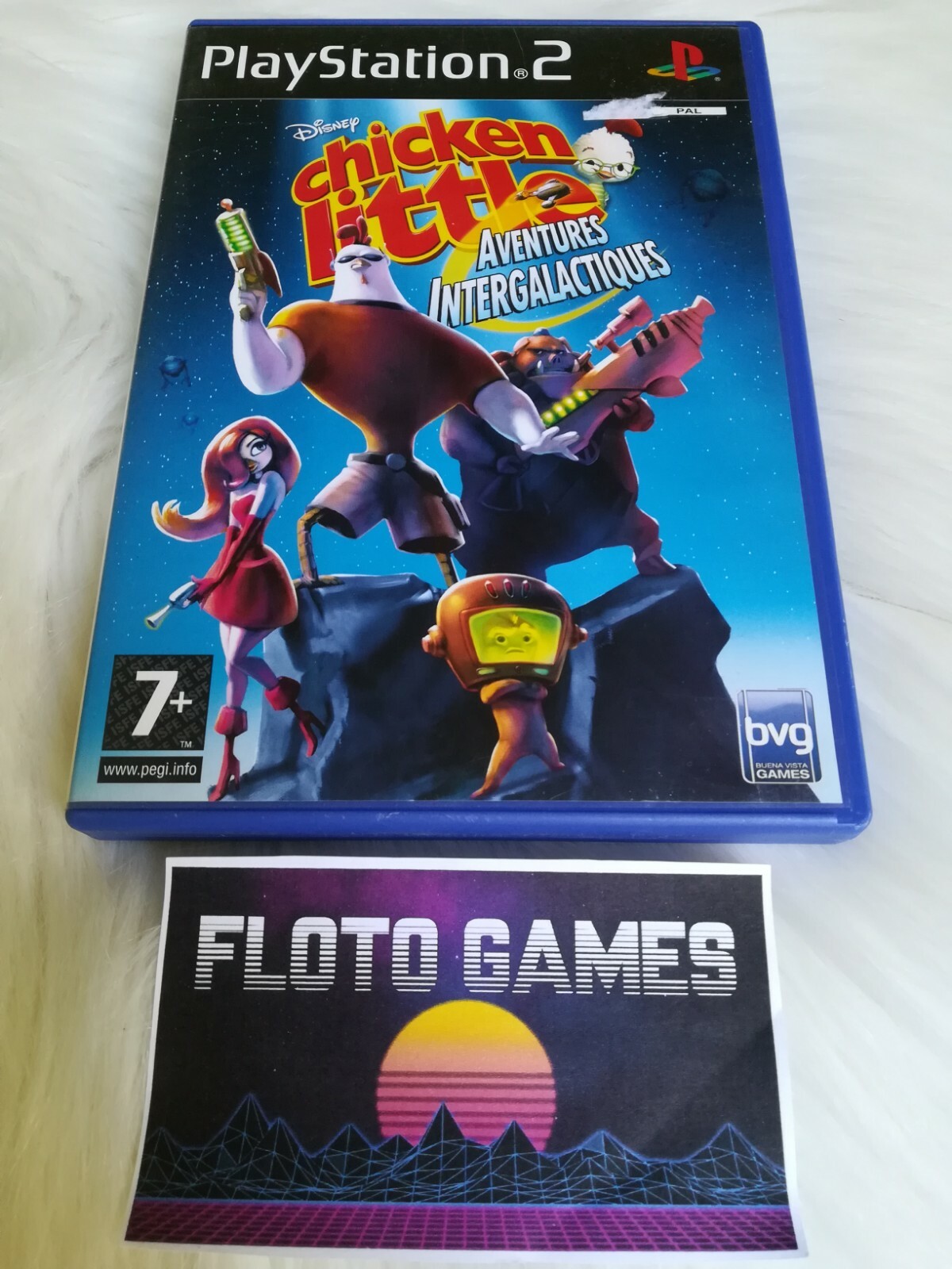 Jeu Disney Chicken Little Aventures Sony PS2 en Boite - Floto Games