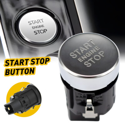 #ad #ad Fit 2012 18 Audi A6 A7 To Start Button Keyless Go Engine Start Stop Push Button $16.14