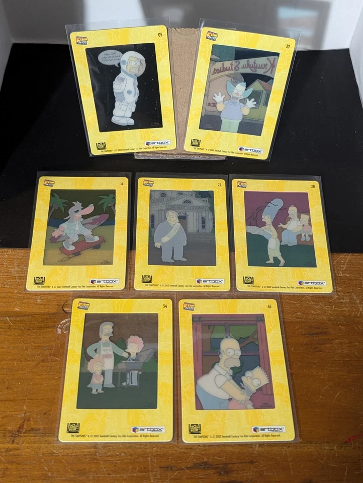 Simpsons FilmCardz Artbox 2003 (Pick Your Card) - Image 2 of 3