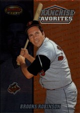 2000 Bowman's Best Franchise Favorites #FR2B Brooks Robinson - NM-MT