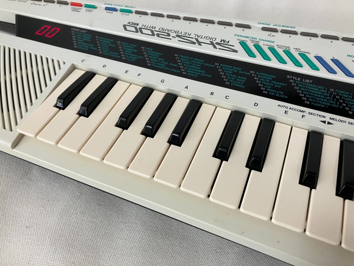 Yamaha Shs-200 FM Digital Keyboard With Midi Keytar SHS200 Yamaha Shs-200 FM Digital Keyboard With Midi Keytar SHS200